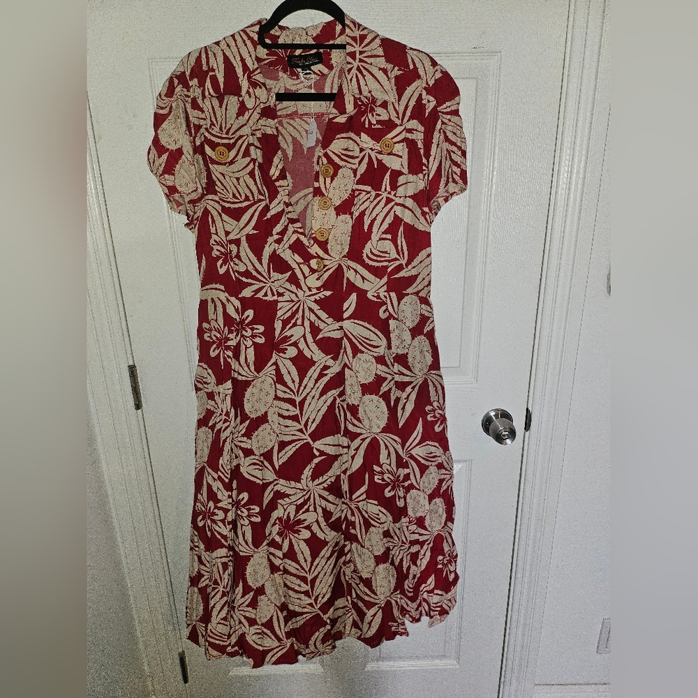 1940s Style Plus Size Trashy Diva Cactus Rogue Sz 20 - Picture 2 of 4